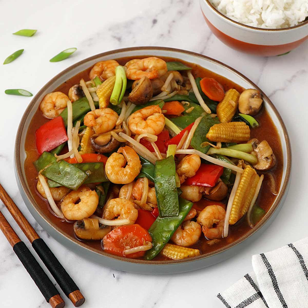Prawns Chopsuey