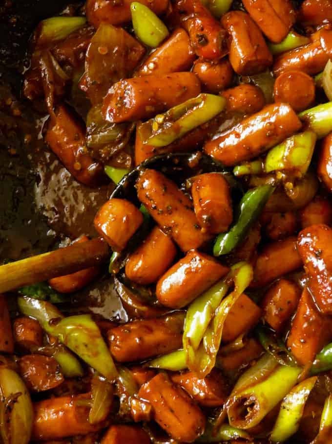 Sausages Doweled