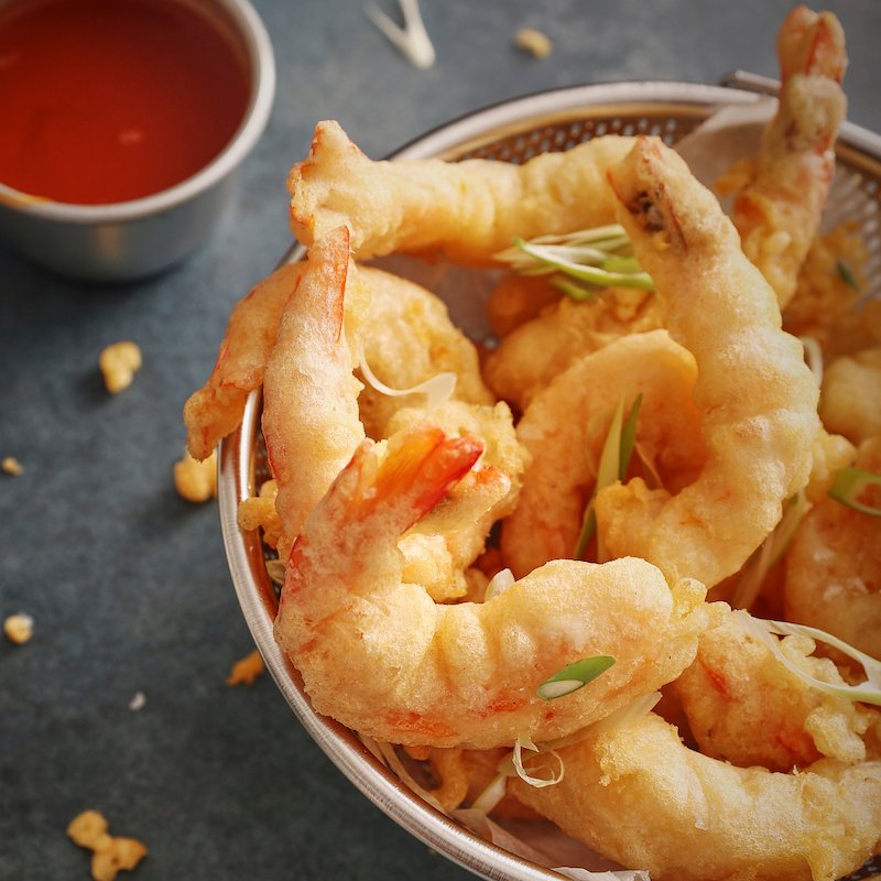 Battered Prawns