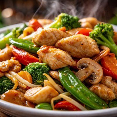 Chicken Chopsi Rice