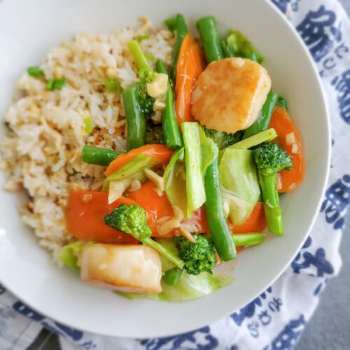 Vegetable Chopsi Rice
