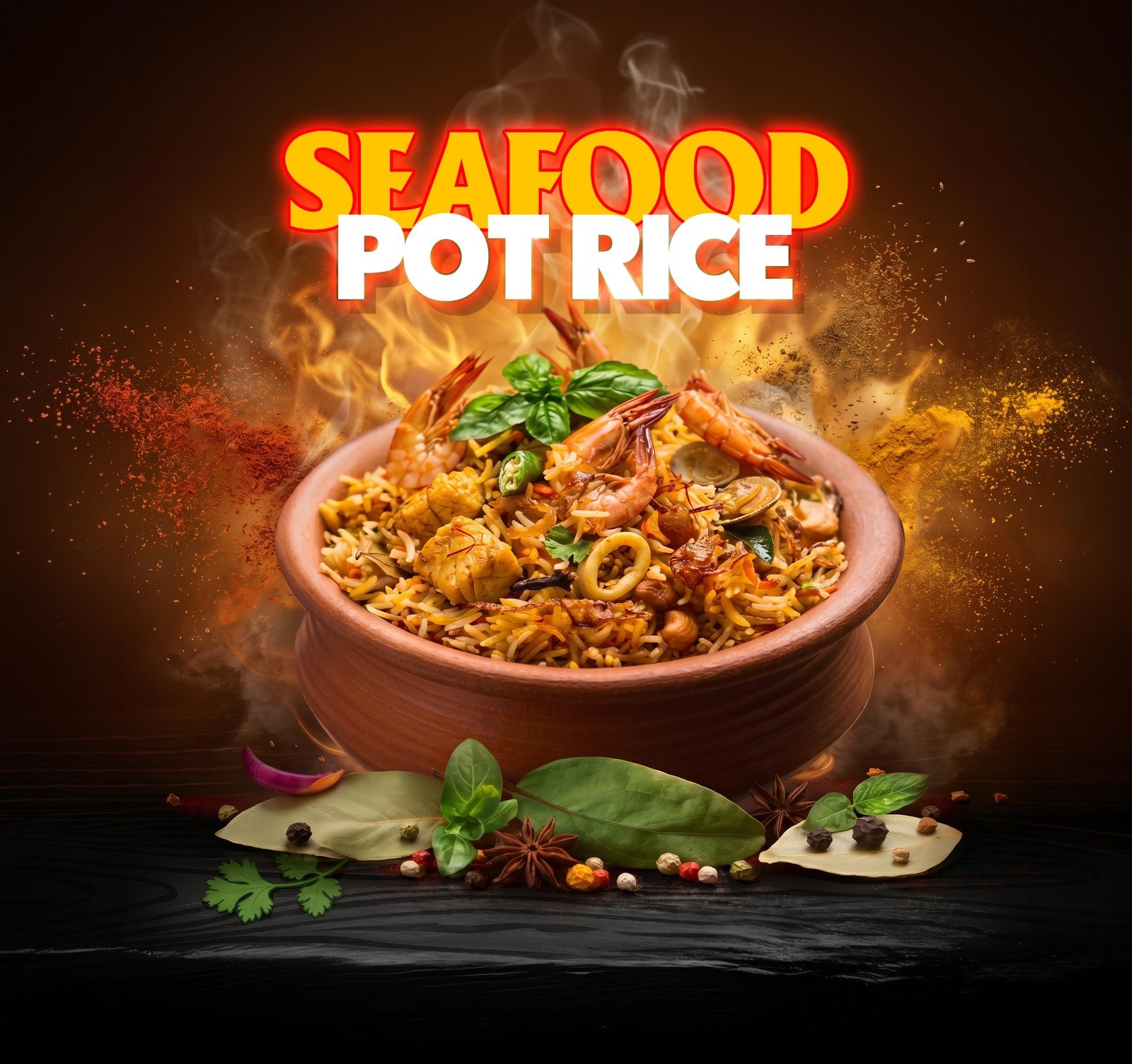 Seafood Pot Rice
