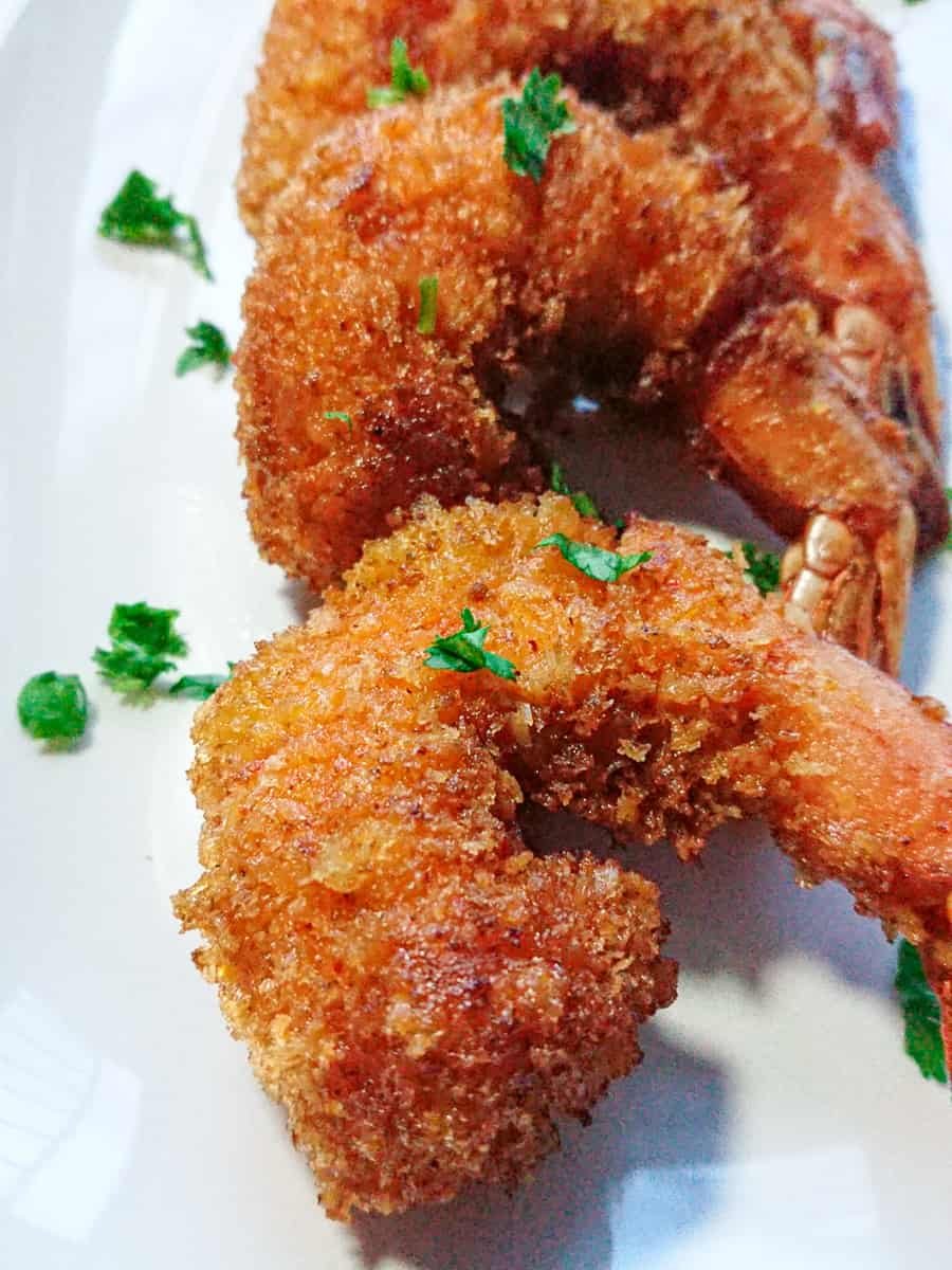 CRISPY   FRIED  PRAWNS