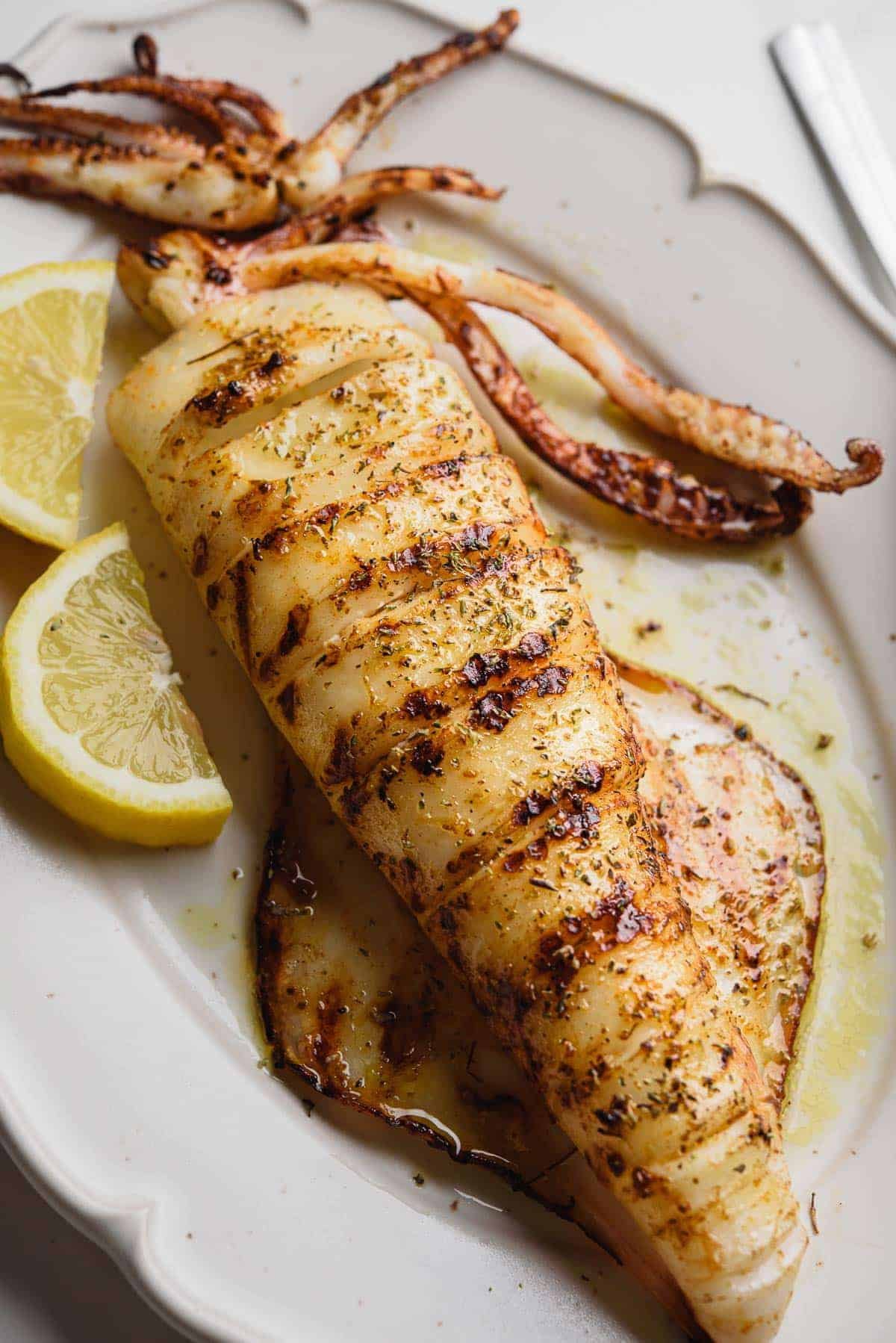 GRILLED  CUTTLEFISH