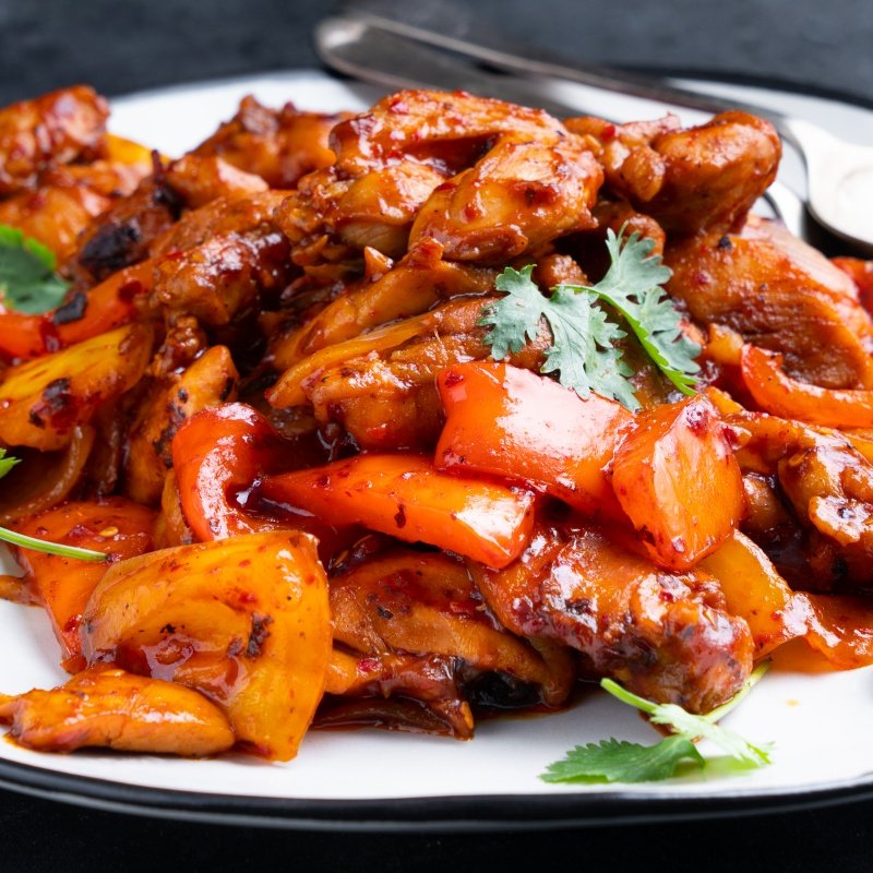 WOKFRIED  CHILI  CHICKEN
