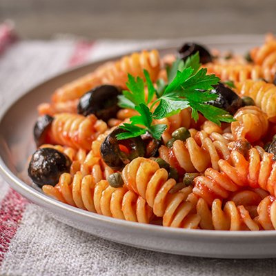 FUSILLI  PUTANESCA