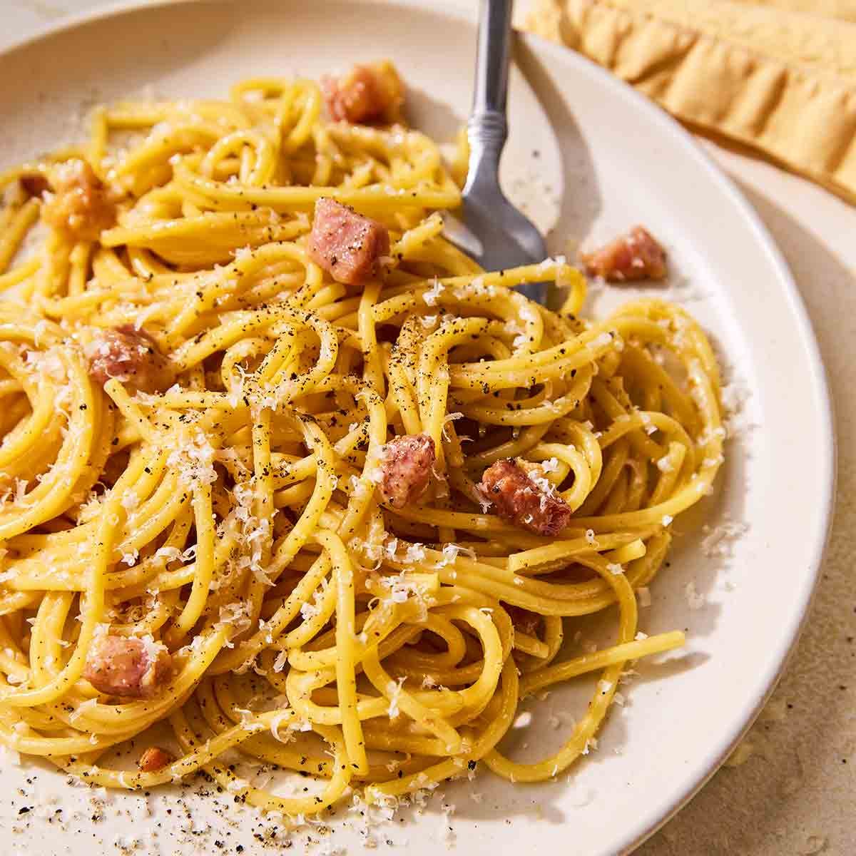 SPAGHERTI  CARBONARA