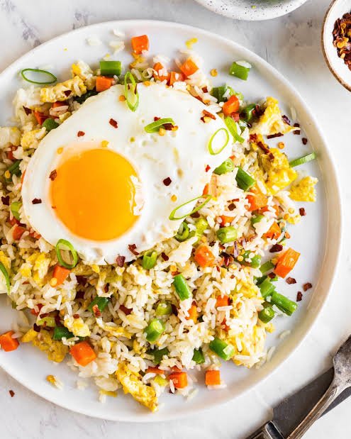 VEGETABLE   FRIED  RICE