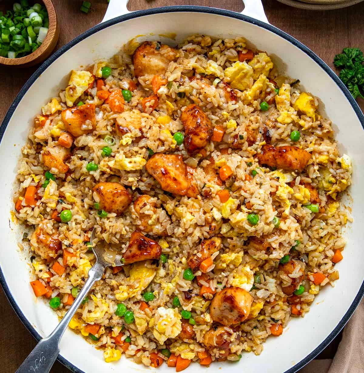 CHICKEN  FRIED  RICE
