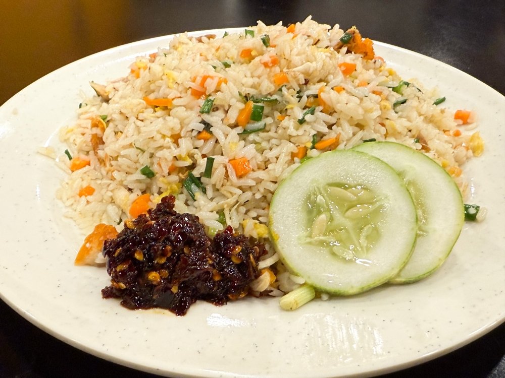 VEGETABLE   FRIED  RICE