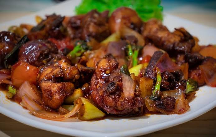 CHICKEN  DEVILLED