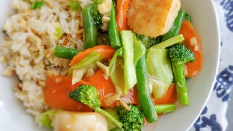 VEGETABLE CHOPSUEY RICE