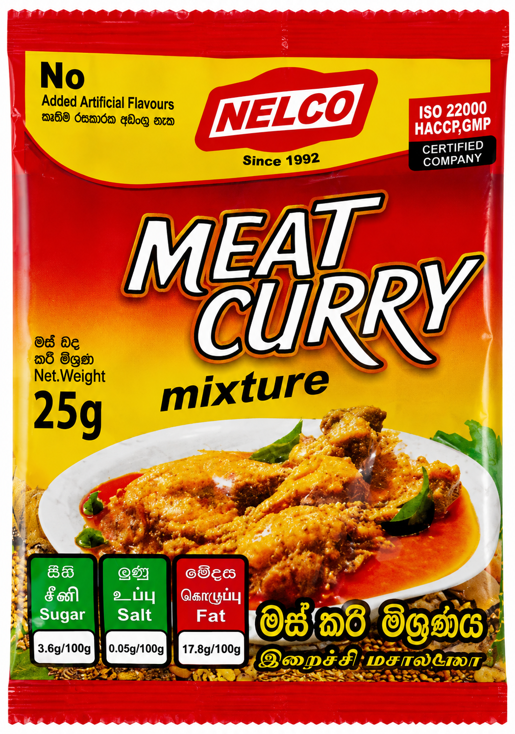 NELCO Meat Curry Mixture 25g