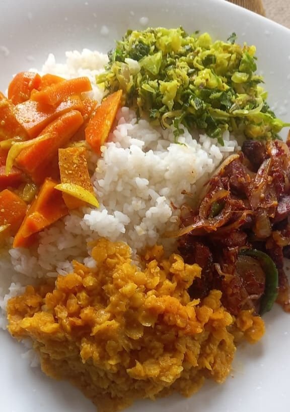 VEGETABLE RICE & CURRY