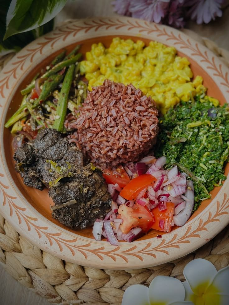 AMBUL  THIYAL RICE & CURRY