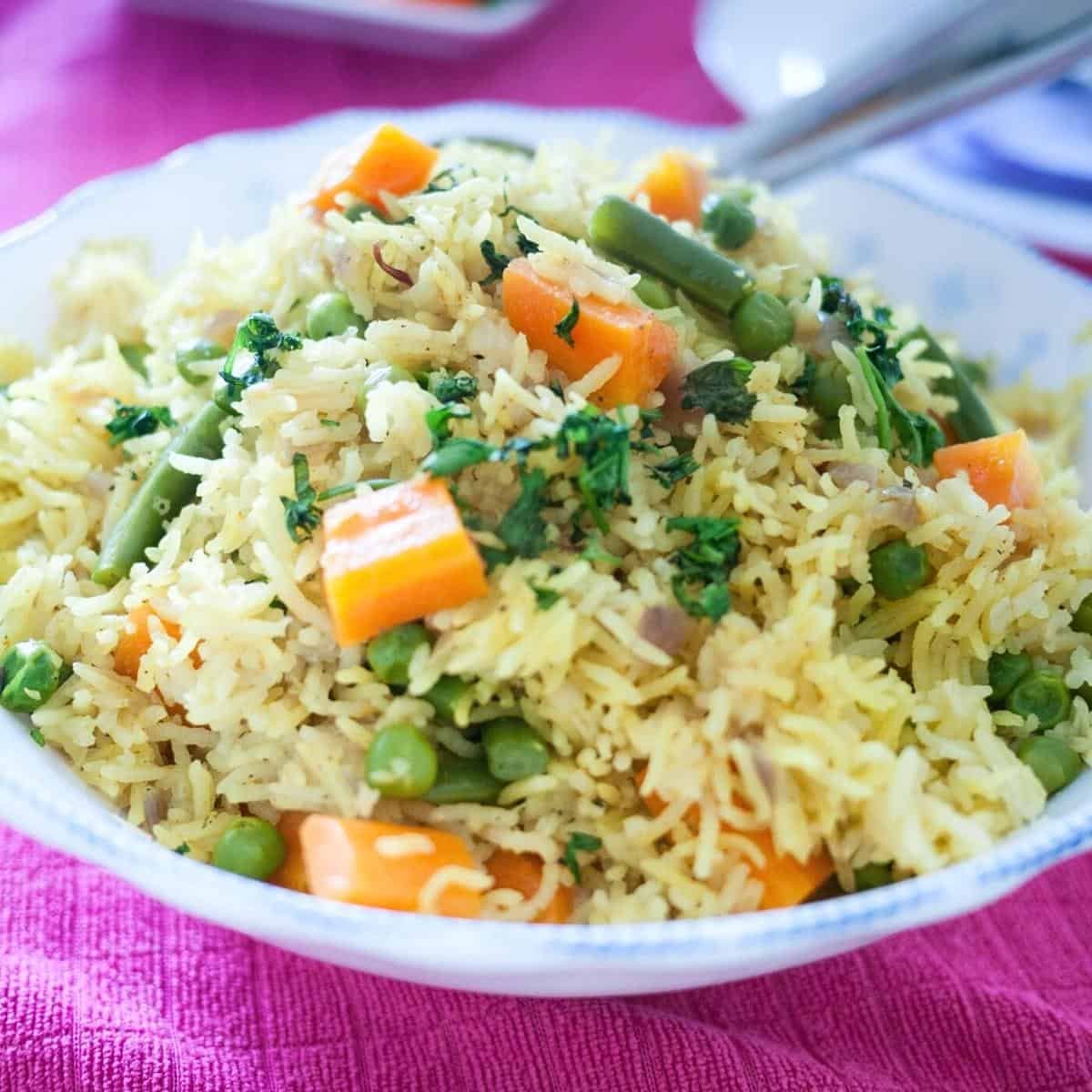 BASMATI  VEGETABLE RICE